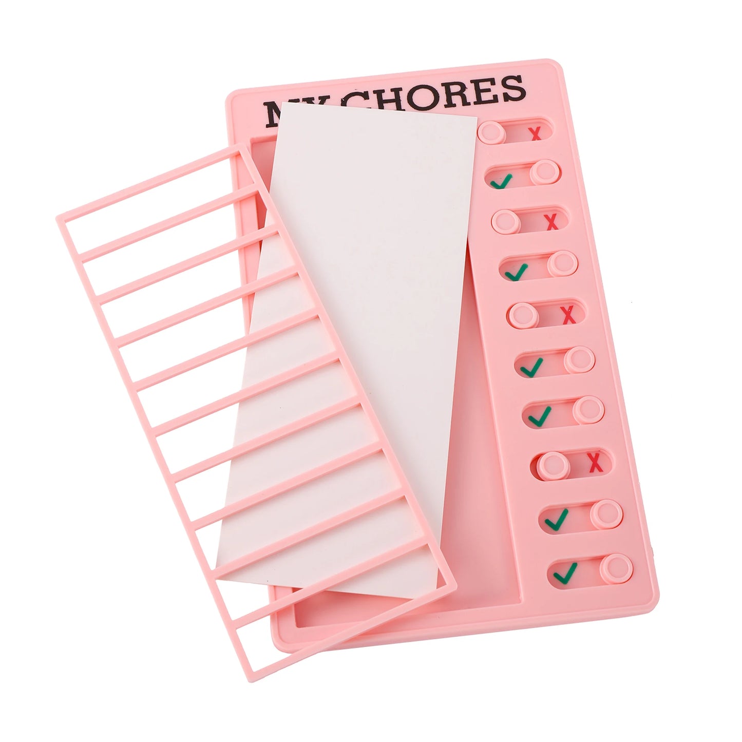 Reusable Chore Checklist Board