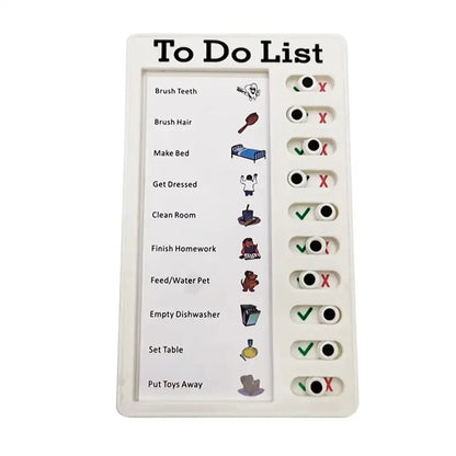 Reusable Chore Chart Memo Pad Daily Planner