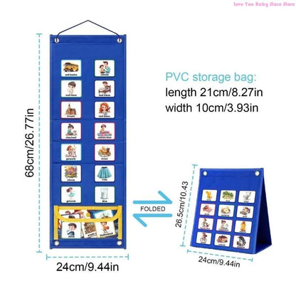Visual Toddler Routine Chart