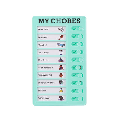 Reusable Chore Checklist Board