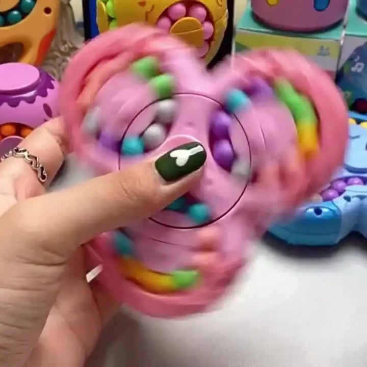 Spinner Finger Bean Stress Relief Toy