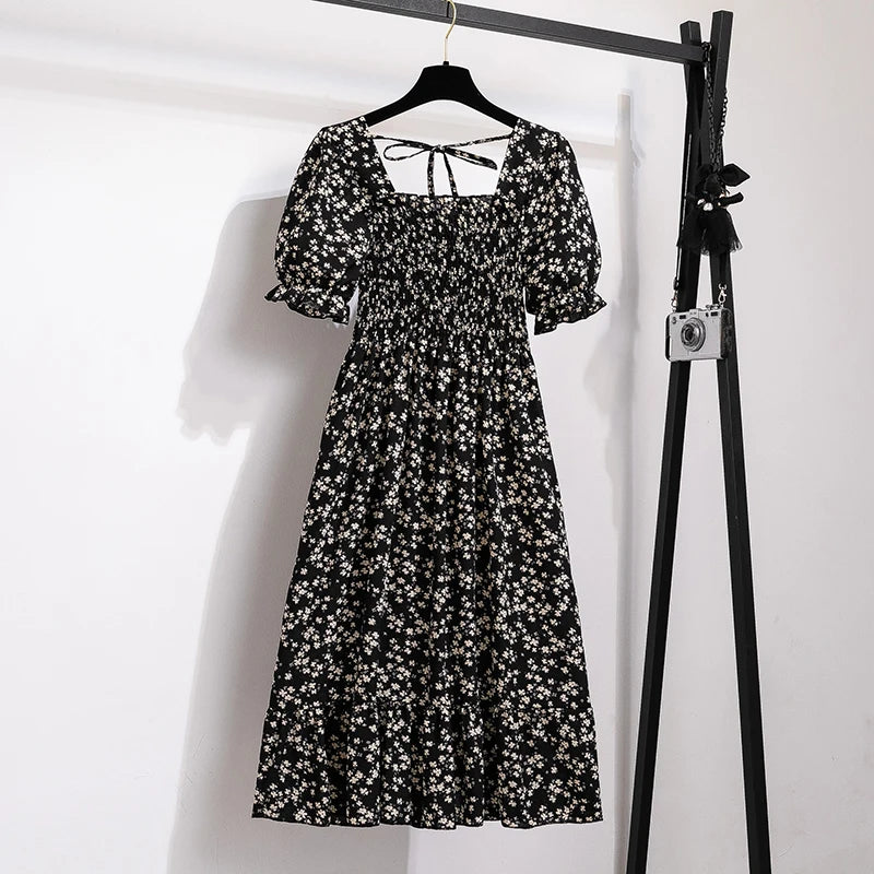 Women Chiffon A Line Dress