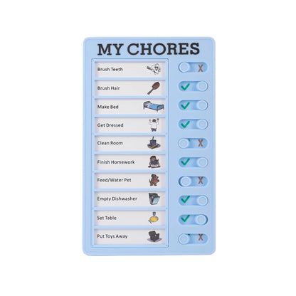 Reusable Chore Checklist Board