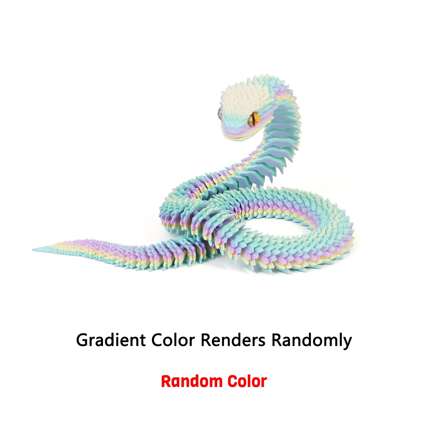 3D Printed Snake Toy