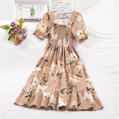 Women Chiffon A Line Dress