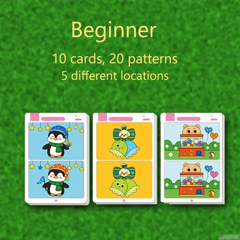 Reusable Spot Difference Activity Book
