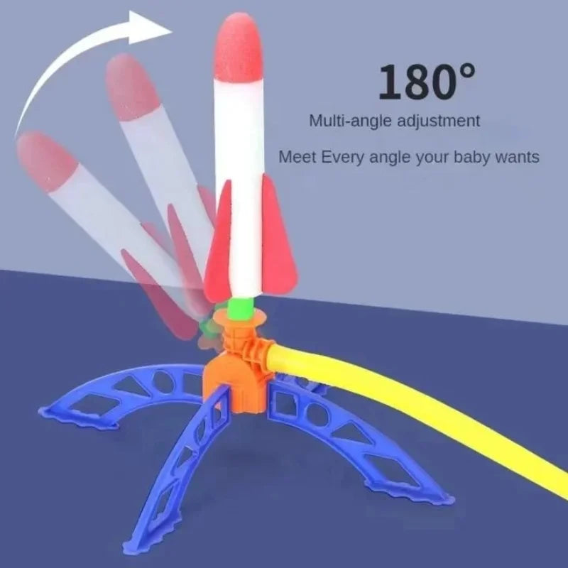 Air Powered Rocket Launcher Toy