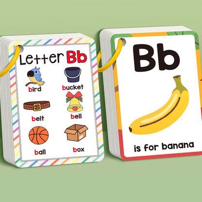 A-Z English Learning Flash Cards