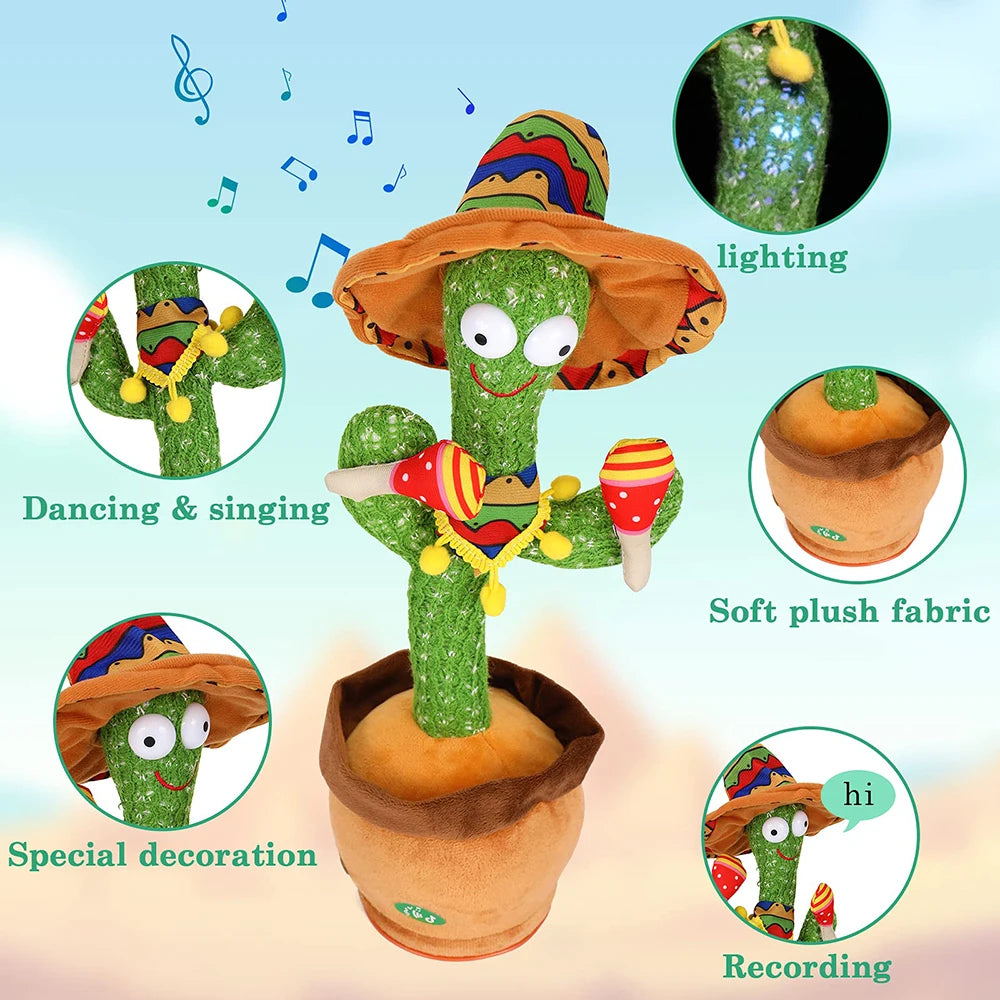 Talking Dancing Cactus Toy