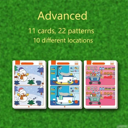 Reusable Spot Difference Activity Book