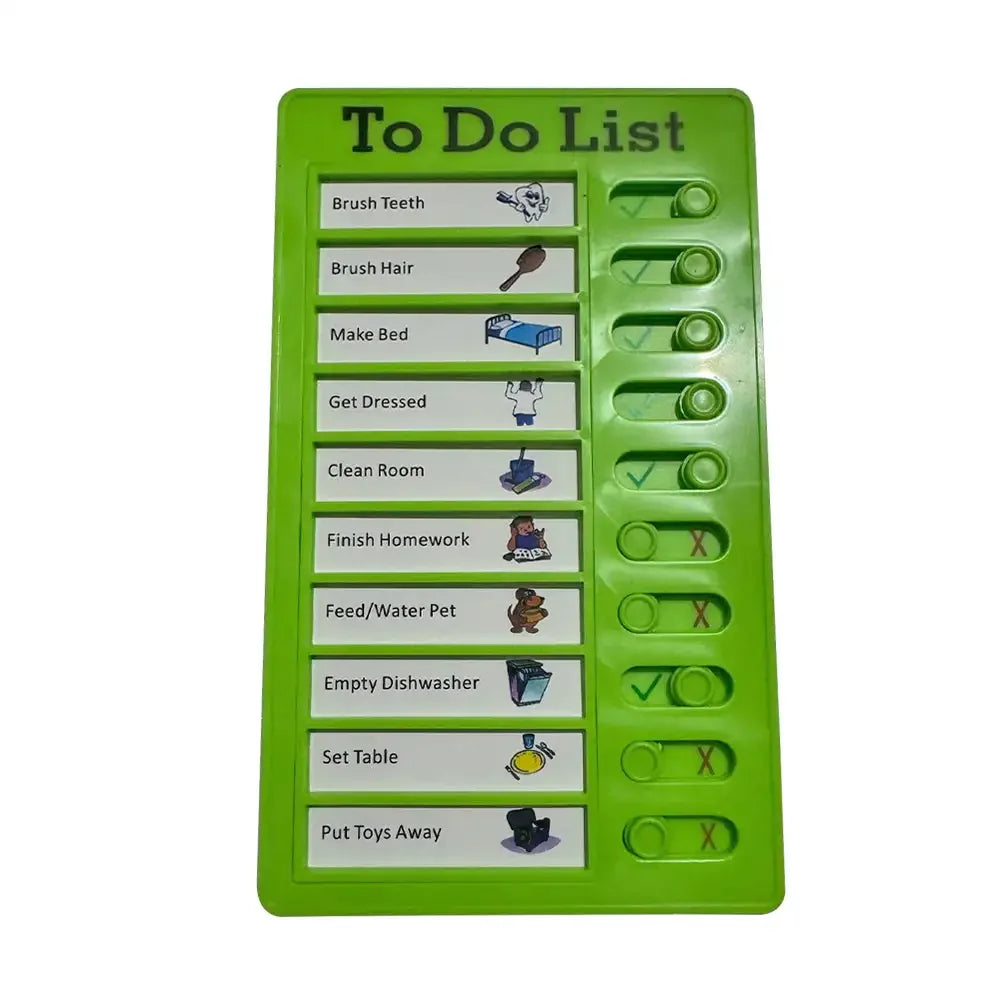 Reusable Chore Chart Memo Pad Daily Planner