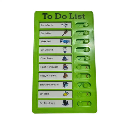 Reusable Chore Chart Memo Pad Daily Planner