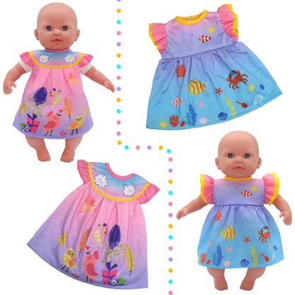 13-18 Inch Newborn Doll Outfit Set
