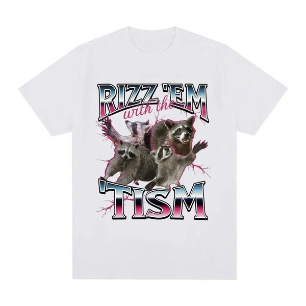 Fun Autism Raccoon Tee