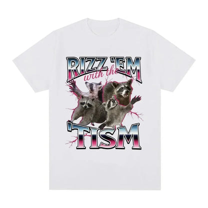 Fun Autism Raccoon Tee
