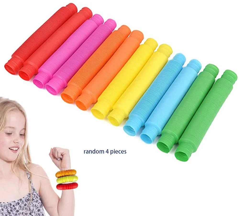 Mini Pop Tube Fidget Toy Set