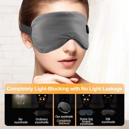 Cordless Heated Eye Massager Vibration Mask