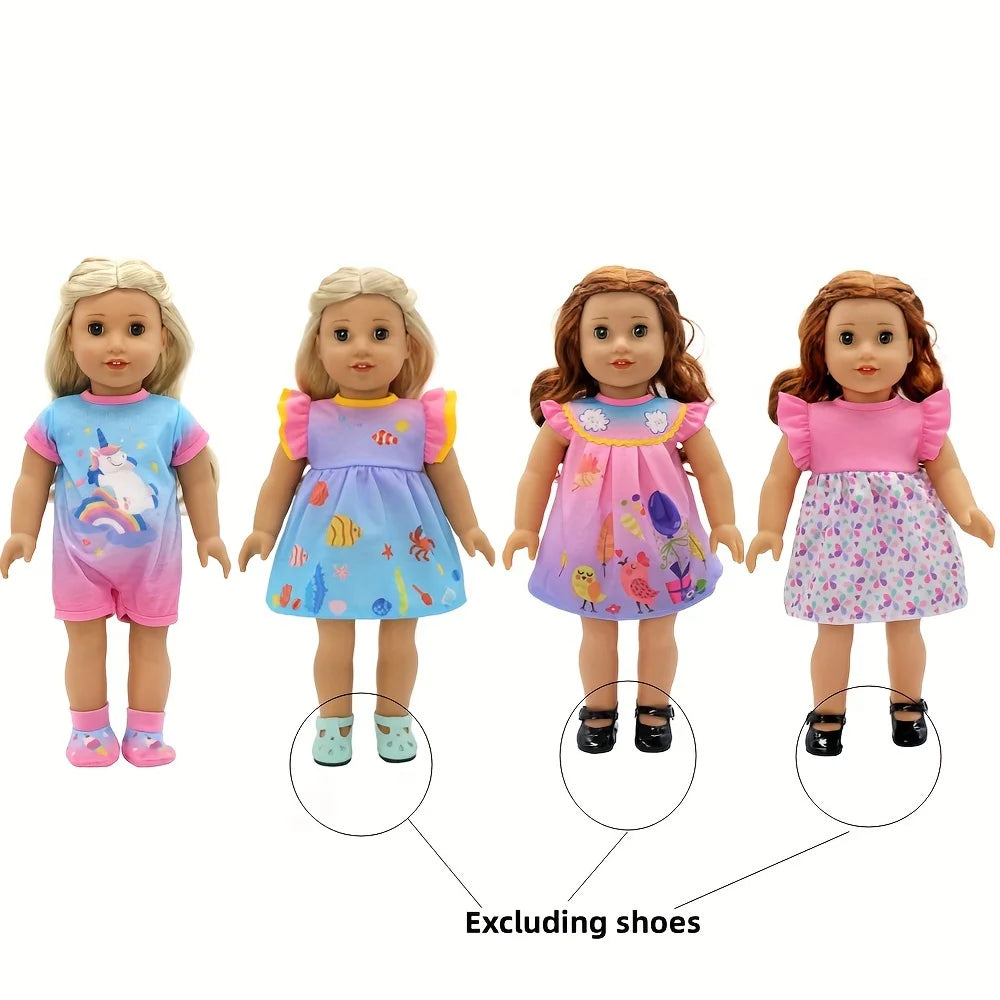 13-18 Inch Newborn Doll Outfit Set