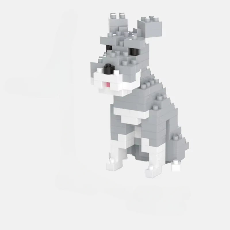 Dog Building Blocks Puzzle