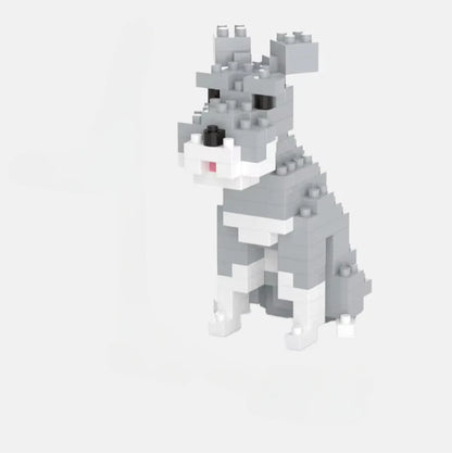 Dog Building Blocks Puzzle