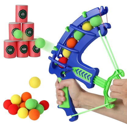 Montessori Sticky Ball Dartboard Slingshot Target