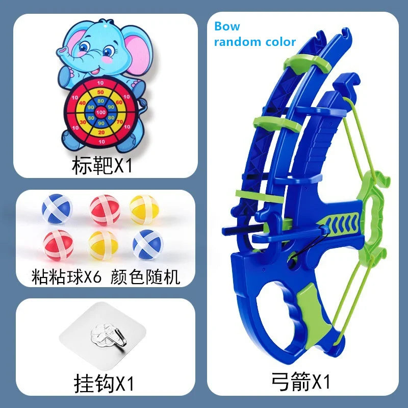 Montessori Sticky Ball Dartboard Slingshot Target