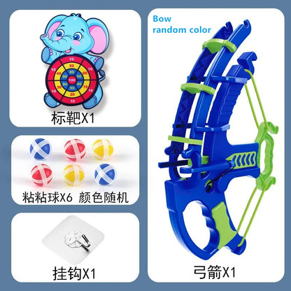 Montessori Sticky Ball Dartboard Slingshot Target