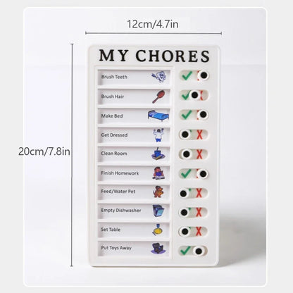 Reusable Chore Chart Memo Pad Daily Planner