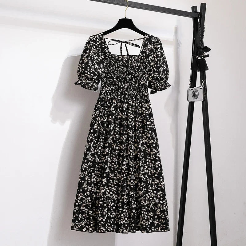 Women Chiffon A Line Dress
