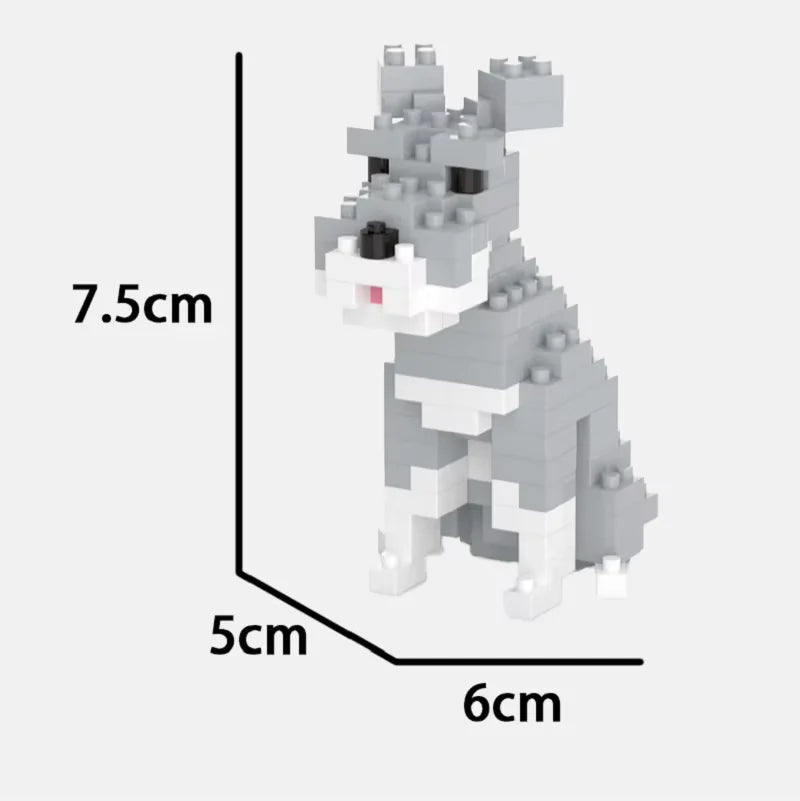 Dog Building Blocks Puzzle