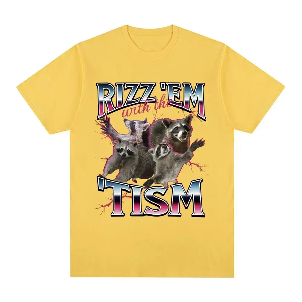 Fun Autism Raccoon Tee