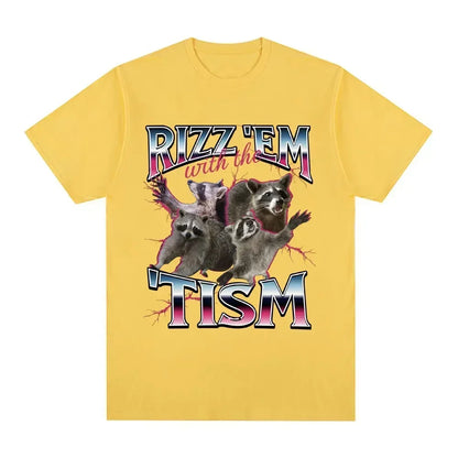 Fun Autism Raccoon Tee