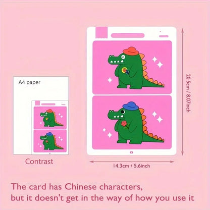 Reusable Spot Difference Activity Book
