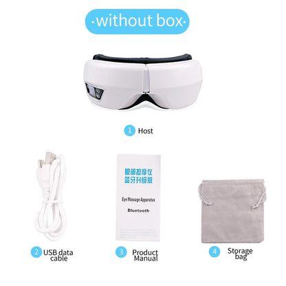 Smart Foldable Eye Massager Bluetooth Music