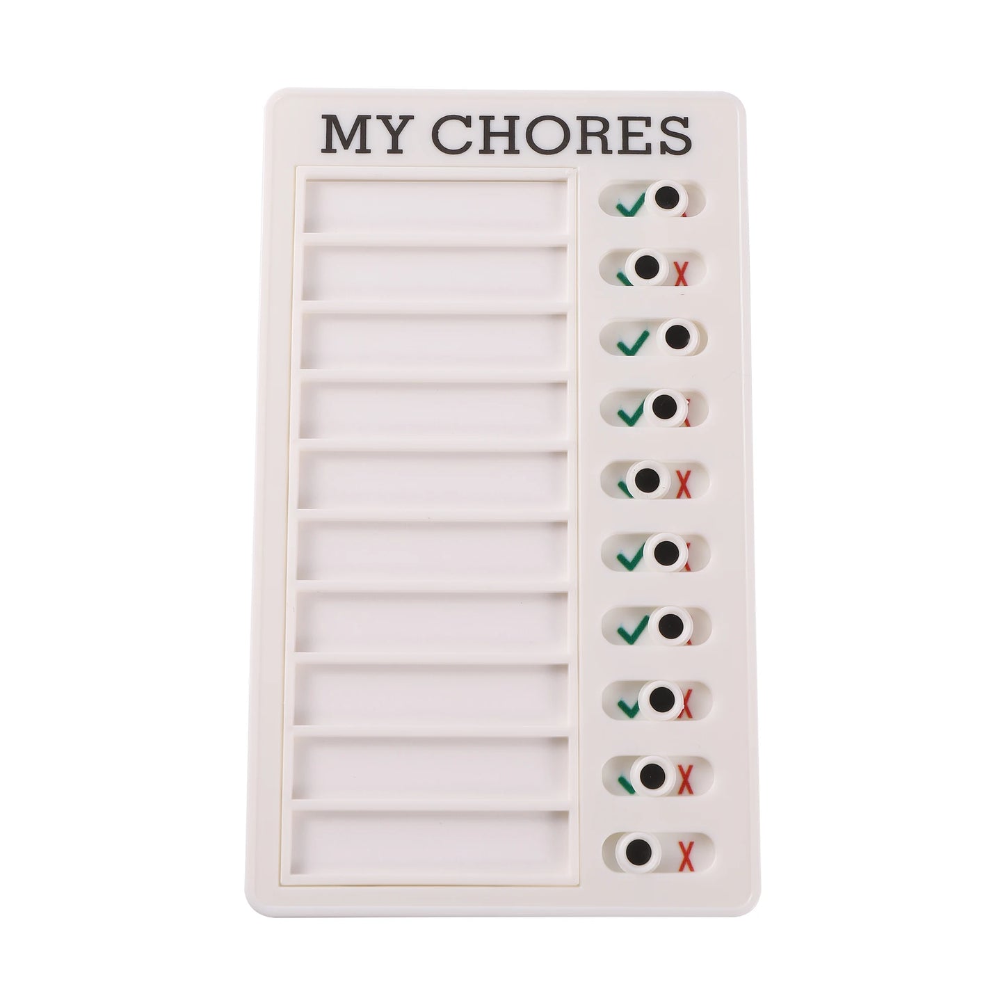 Reusable Chore Checklist Board